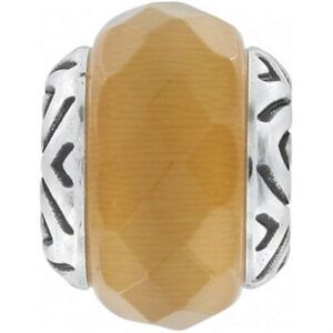 Brighton Amber Transperancy Bead Charm New Retired